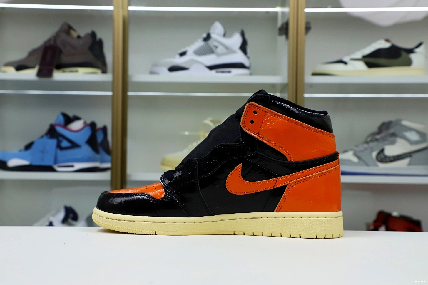 OG AIR JORDAN 1 BACKBOARD HIGH 3.0' RETRO 'SHATTERED 0902